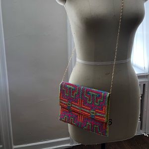 Anthropologie cross body purse